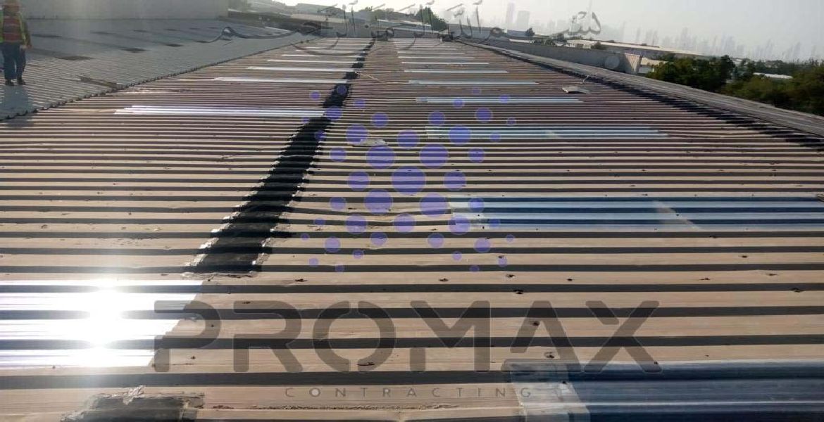 Gorica - metal roof waterproofing project by Promax in Dubai, UAE
